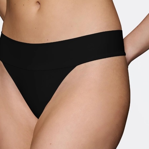 Triomphe Body Make-Up Illusion noir culotte string