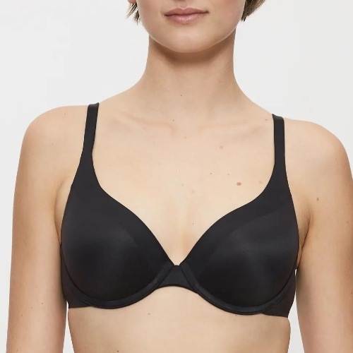Triomphe Body Make-Up Illusion Soft Touch noir soutien-gorge push up