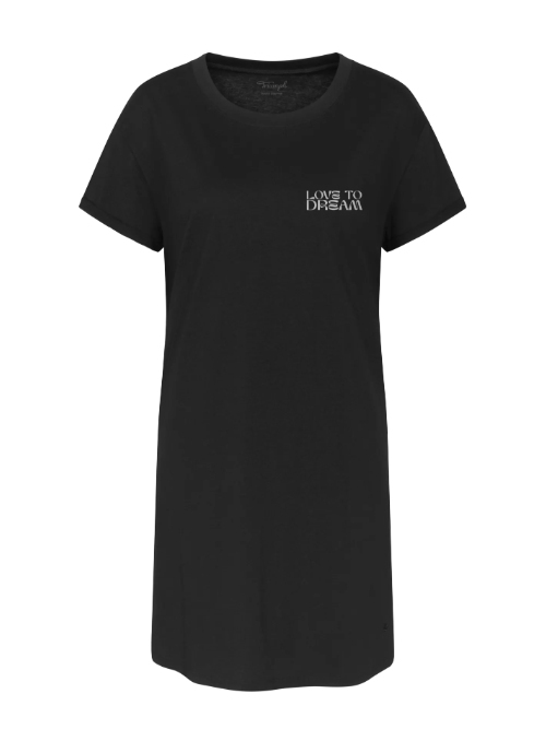 Triomphe Nightdresses noir chemise de nuit