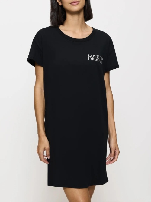 Triomphe Nightdresses noir chemise de nuit