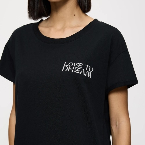 Triomphe Nightdresses noir chemise de nuit