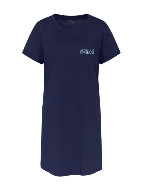 Triomphe Nightdresses bleu marine chemise de nuit