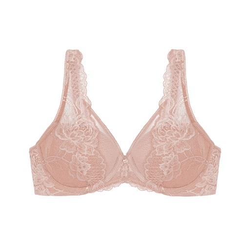 Triomphe Wild Peony Florale rose soutien-gorge rembourré