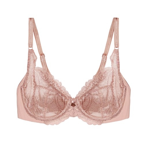 Triomphe Wild Peony Florale rose soutien-gorge sans forme