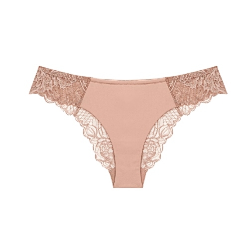 Triomphe Wild Peony Florale rose slip brésilien
