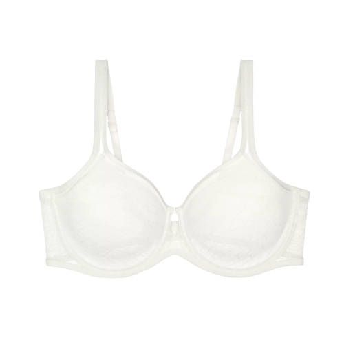 Triomphe Signature Sheer blanc cassé soutien-gorge sans forme