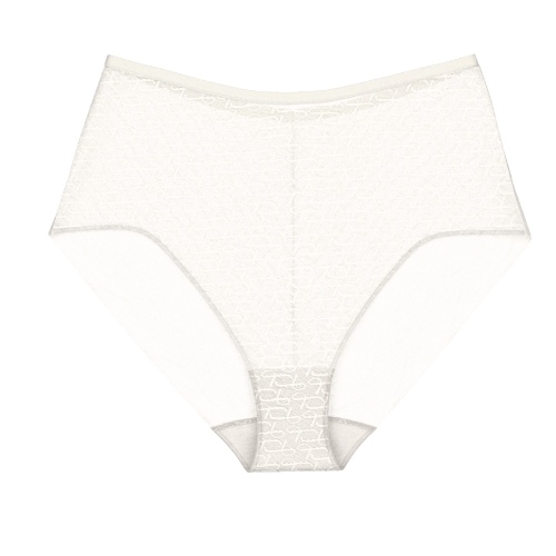 Triomphe Signature Sheer blanc cassé haut slip
