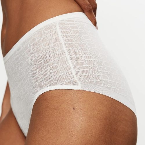 Triomphe Signature Sheer blanc cassé haut slip
