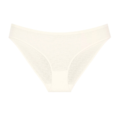 Triomphe Signature Sheer blanc cassé slip