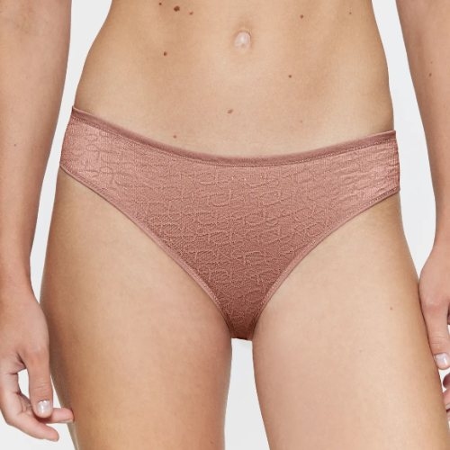 Triomphe Signature Sheer marron slip