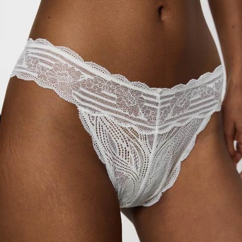 Triomphe Lift Smart blanc slip brésilien