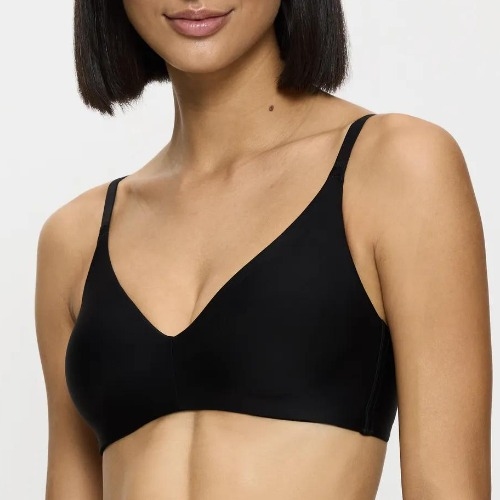 Triomphe Pure Micro noir soutien-gorge sans forme