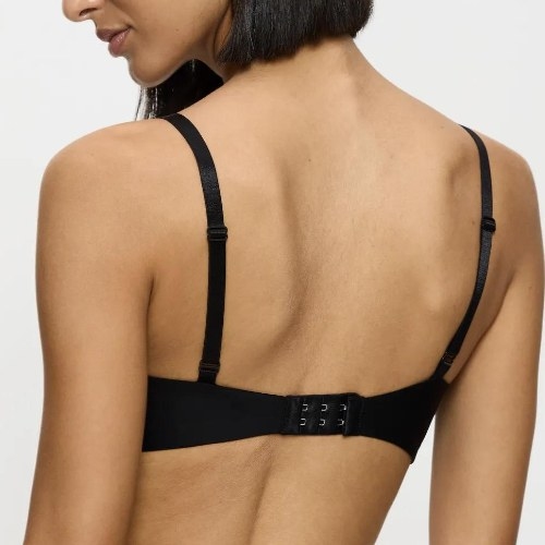Triomphe Pure Micro noir soutien-gorge sans forme