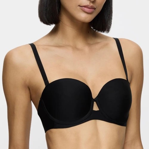 Triomphe Pure Micro noir soutien-gorge rembourré