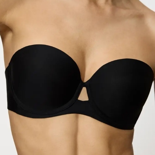 Triomphe Pure Micro noir soutien-gorge rembourré