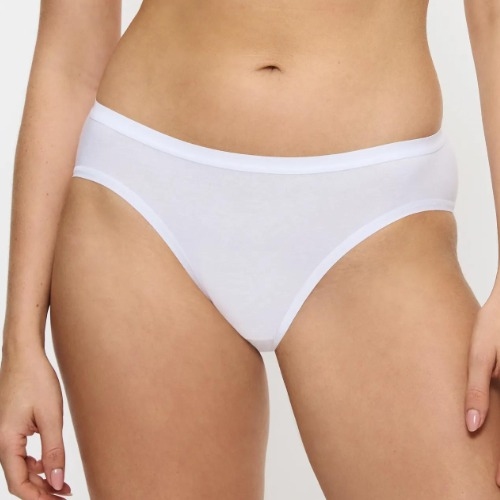 Triomphe Sense of Cotton noir slip