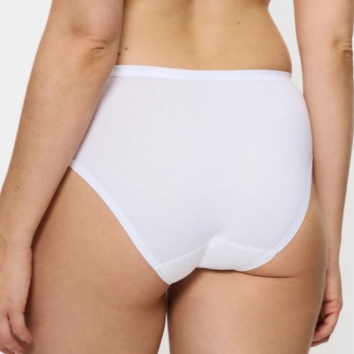 Triomphe Sense of Cotton noir slip