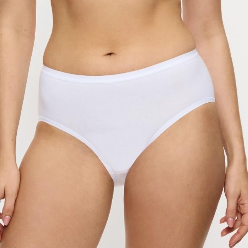 Triomphe Sense of Cotton noir slip