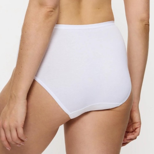 Triomphe Sense of Cotton noir slip