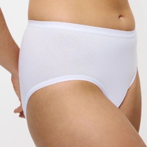 Triomphe Sense of Cotton noir slip