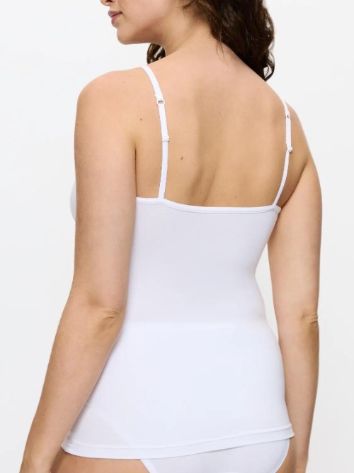 Triomphe Sense of Modal blanc top spaghetti