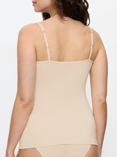 Triomphe Sense of Modal beige top spaghetti