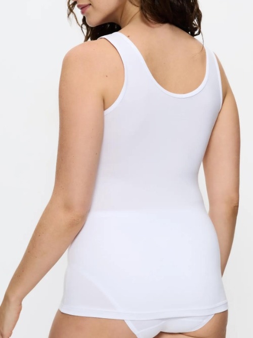 Triomphe Sense of Modal blanc chemise pour femmes