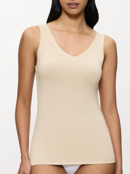 Triomphe Sense of Modal beige chemise pour femmes