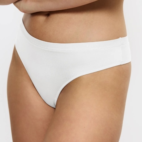 Triomphe Sense of Modal blanc culotte string