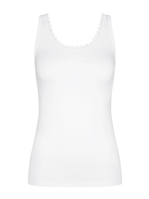 Triomphe Feel of Cotton blanc chemise pour femmes