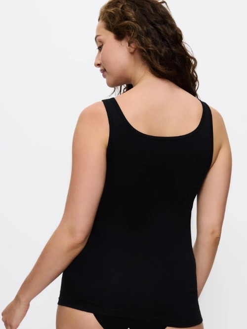 Triomphe Feel of Cotton noir chemise pour femmes