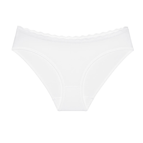 Triomphe Feel of Cotton blanc slip