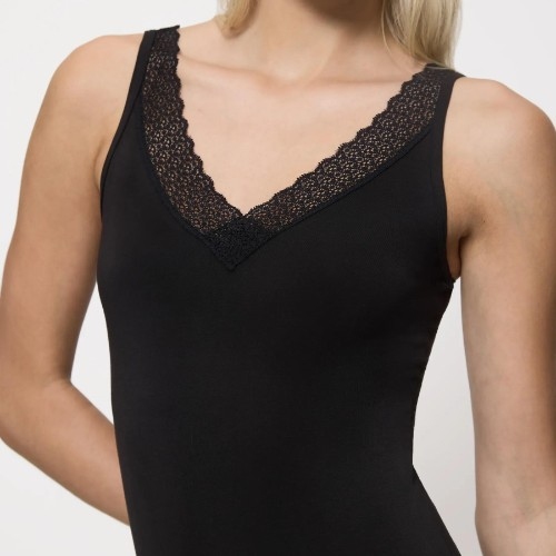 Triomphe Feel of Modal noir chemise pour femmes