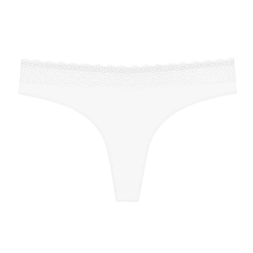 Triomphe Feel of Modal blanc culotte string