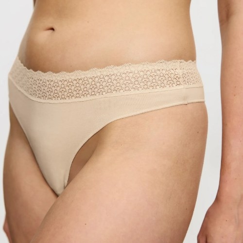 Triomphe Feel of Modal beige culotte string