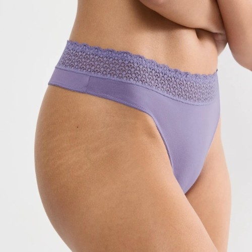 Triomphe Feel of Modal lilas culotte string
