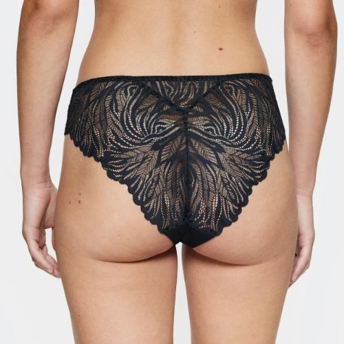 Triomphe Pretty Micro noir slip