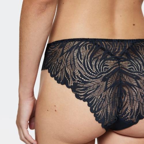 Triomphe Pretty Micro noir slip