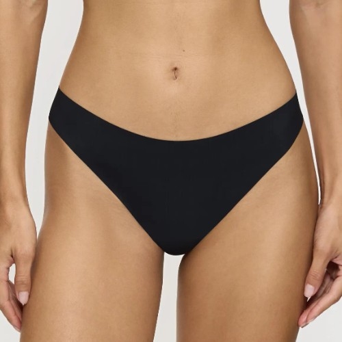 Triomphe Pretty Micro noir culotte string