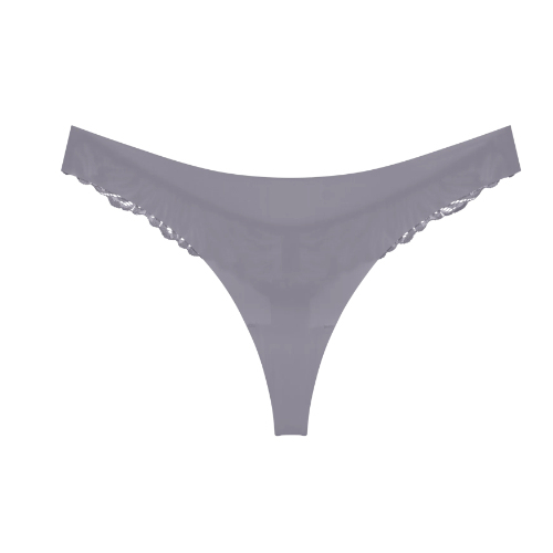 Triomphe Pretty Micro gris culotte string