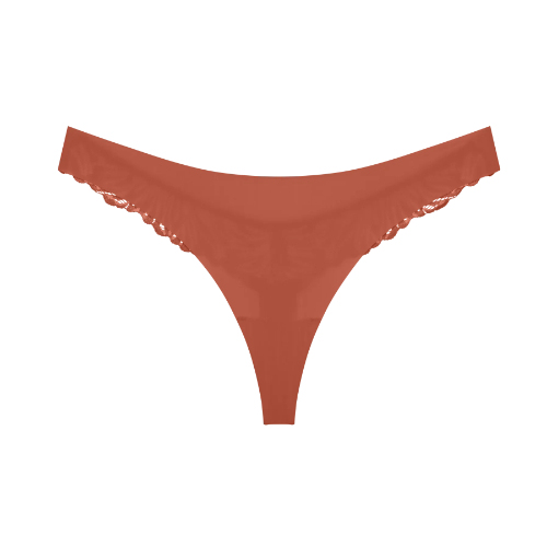 Triomphe Pretty Micro orange culotte string
