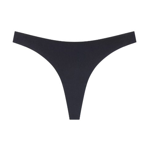 Triomphe Smart Invisible noir culotte string