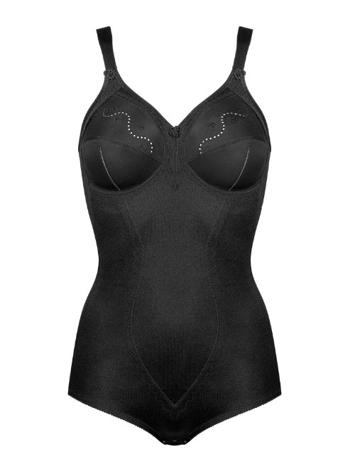 Triomphe Doreen + Cotton 01 noir corselet