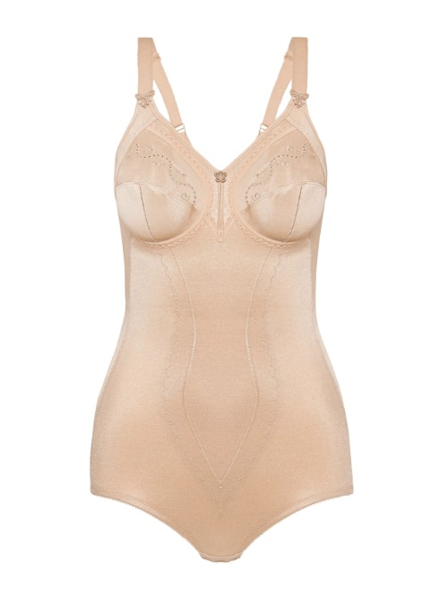 Triomphe Doreen + Cotton 01 poudre corselet