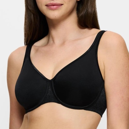 Triomphe Comfort Minimizer noir soutien-gorge rembourré