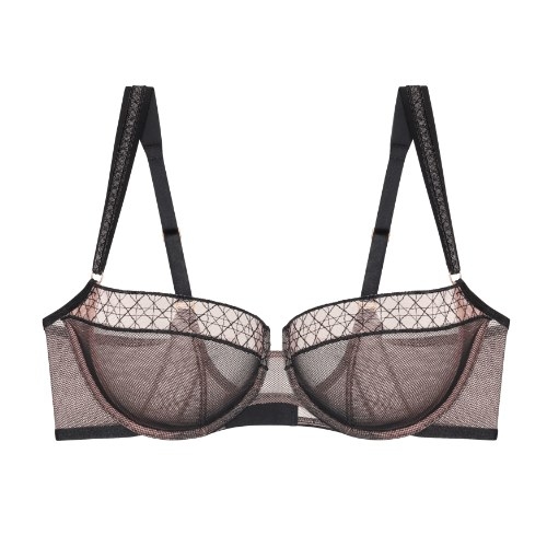 Triomphe Palina Cosmic noir soutien-gorge sans forme