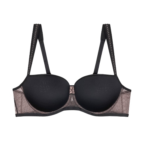 Triomphe Palina Cosmic noir soutien-gorge rembourré