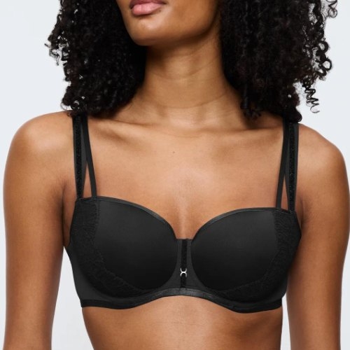 Triomphe Palina Moonlight Kiss noir soutien-gorge rembourré