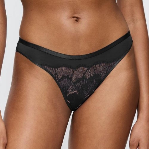 Triomphe Palina Moonlight Kiss noir slip brésilien