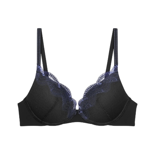 Triomphe Comfort Glam noir soutien-gorge push up